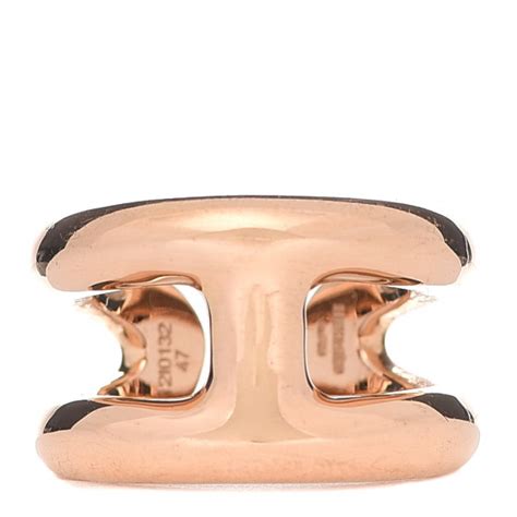 Hermes. Ring Osmose 18K rose gold .